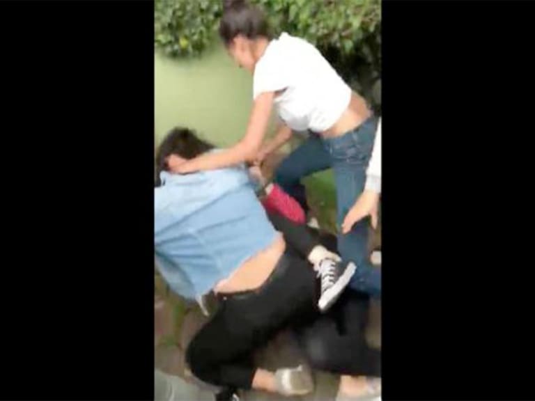 Difunden videos de golpiza a estudiante en Coyoacán