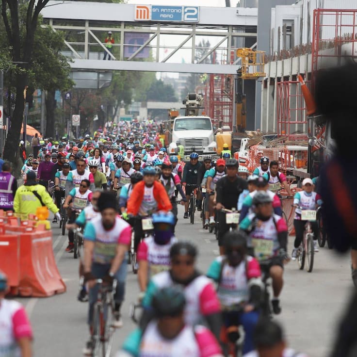 Clara Brugada inaugura Ciclovía de Tlalpan; 300 kilómetros nuevos de rutas ciclistas