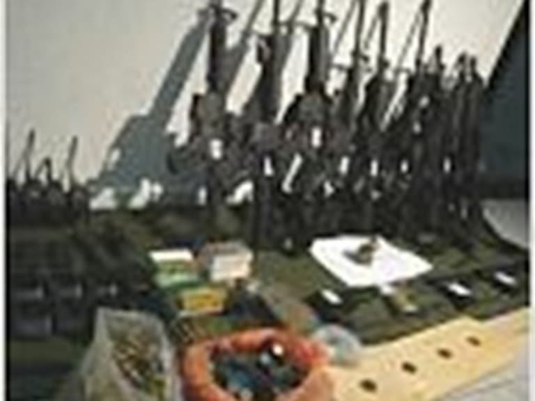 Hallan militares arsenal en Tijuana