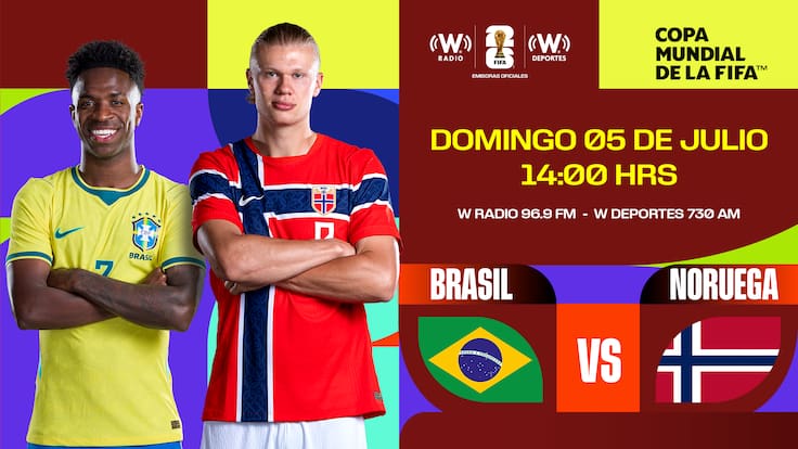 Brasil vs Noruega EN VIVO: previa, posibles alineaciones y dónde ver los octavos de final del Mundial 2026