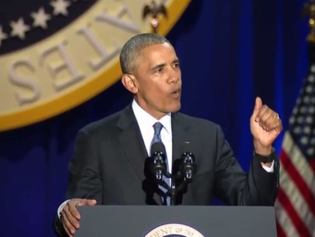 “Sí, lo hicimos”: Obama en su último discurso como Presidente
