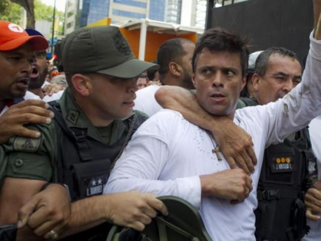 Detienen nuevamente a los opositores venezolanos Leopoldo López y Antonio Ledezma