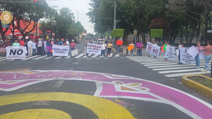Bloqueos y protestas generan afectaciones viales en CDMX y Edomex