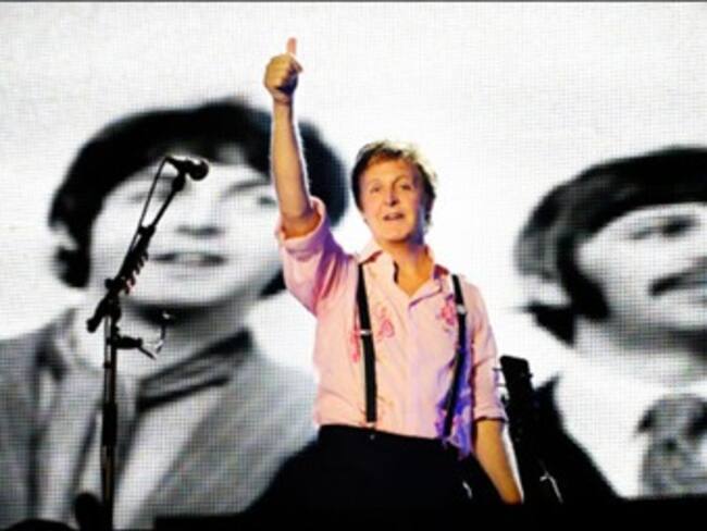 Cimbra Paul McCartney al Zócalo capitalino