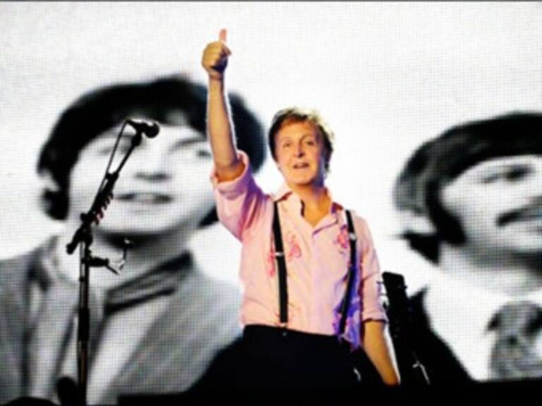 Cimbra Paul McCartney al Zócalo capitalino