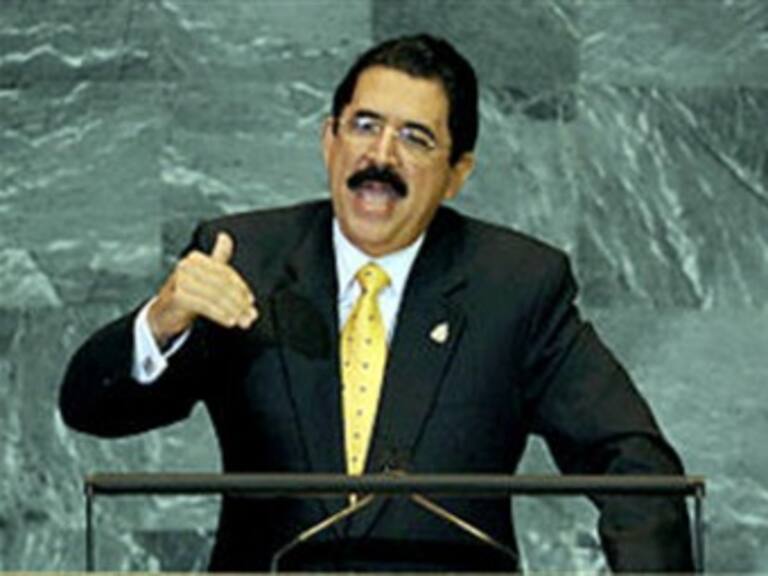 Zelaya se presenta ante la ONU