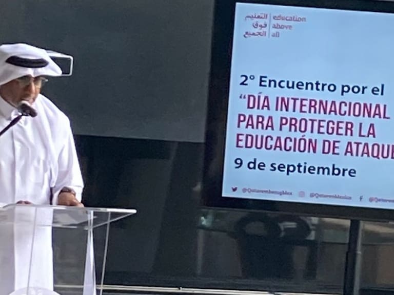 Embajador de Qatar en México reitera el compromiso con la educación