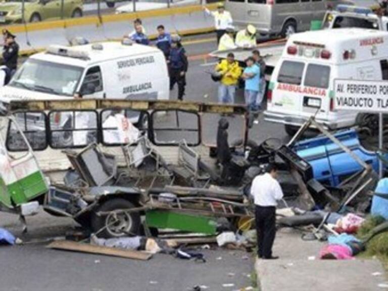 Zona Cero: deudo de accidente de la Ruta 1 en Tlalpan