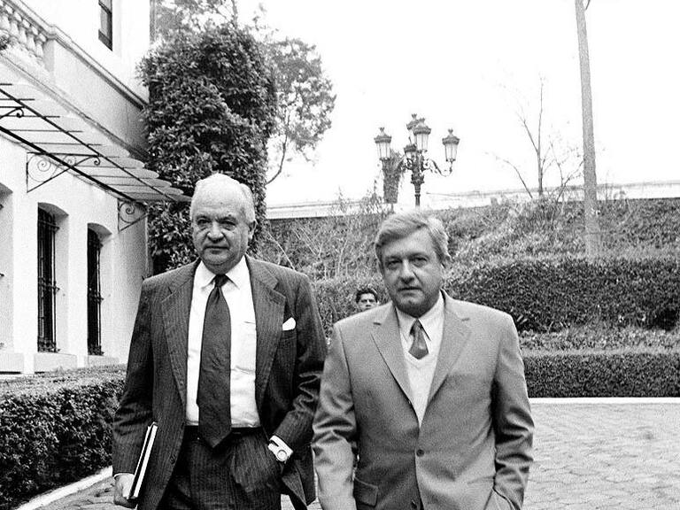 “Un auténtico demócrata...” Así lamentó AMLO la muerte de Ortíz Pinchetti