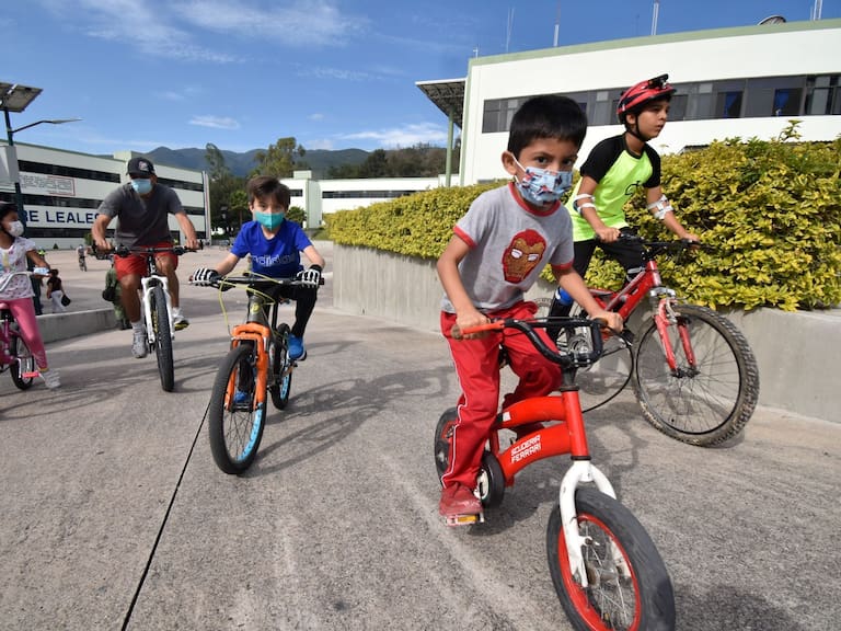 CDMX Carrera Ciclista Infantil por día del Amor y la Amistad