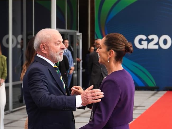Sheinbaum llega a la reunión del G-20