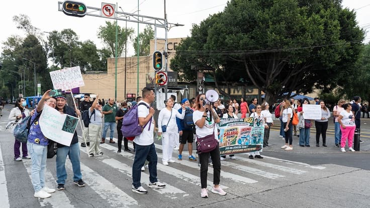 Manifestación IMSS iniciará a las tres de la tarde en Centro Médico Nacional Siglo XXI en demanda de insumos y salarios: Enfermera