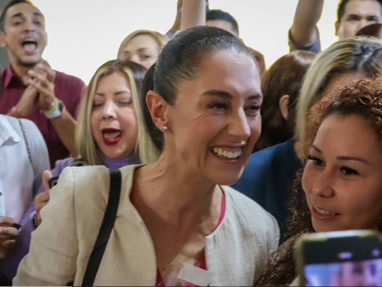 Claudia Sheinbaum acompañó a Samuel García en su primer informe