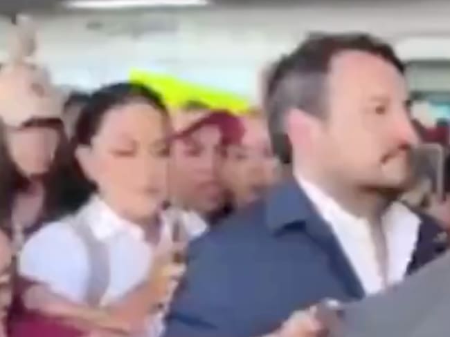 Dan ríspida bienvenida a Ariadna Montiel y Andy López en Chihuahua previo a marcha contra Maru