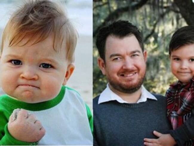 Pide famoso niño del 'meme' ayuda para su padre enfermo