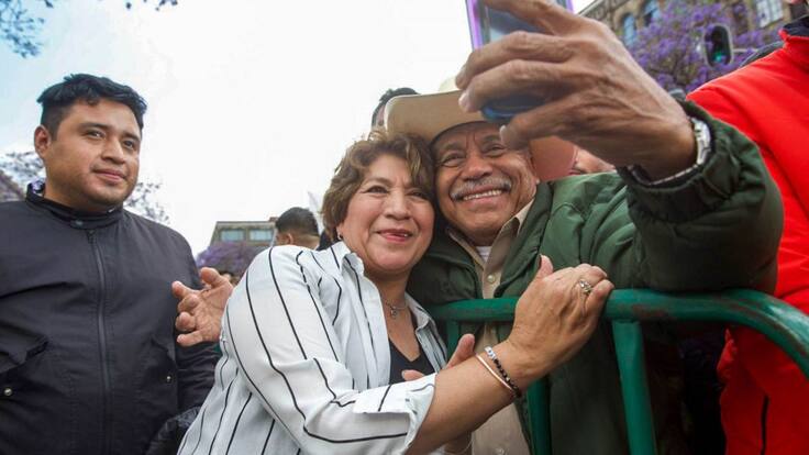El Pueblo es capaz de grandes cosas con liderazgos dignos: Delfina Gómez