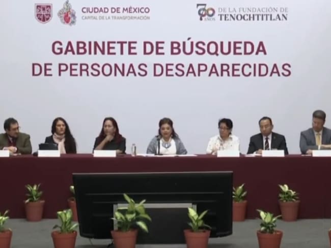 Instala gobierno de CDMX gabinete de búsqueda de personas desaparecidas