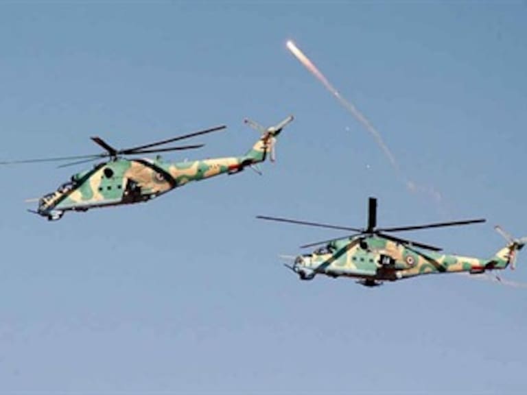Ucrania: Fallecen dos militares y derriban dos helicópteros en Slaviansk