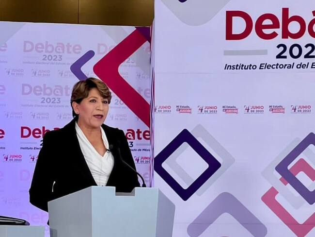 Ganamos el debate y vamos a ganar esta gran batalla: Delfina Gómez