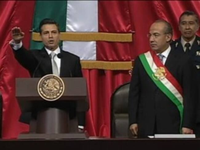 Rinde protesta Enrique Peña Nieto como presidente de México