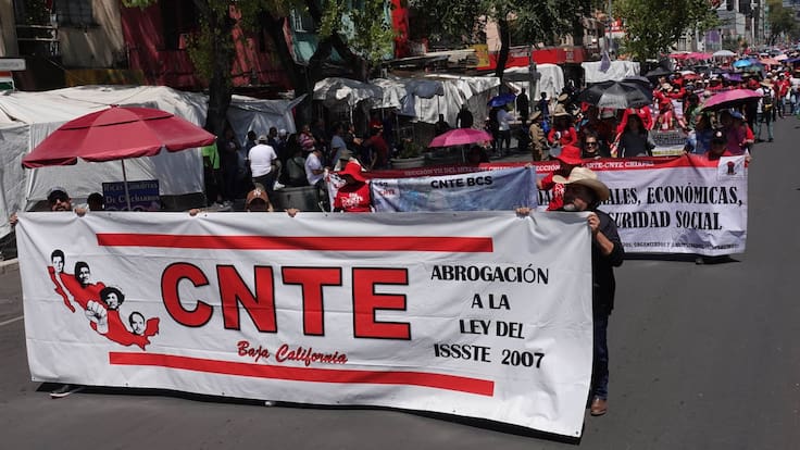CNTE anuncia huelga nacional y mega marcha para el 1 de junio