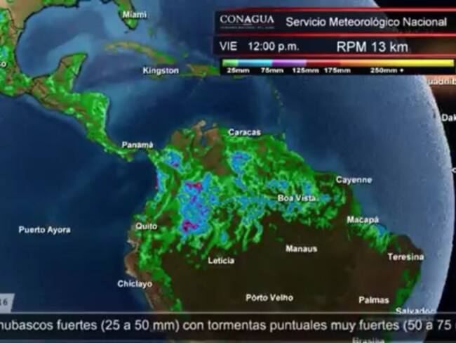 Pronóstico del Tiempo del 29 de julio