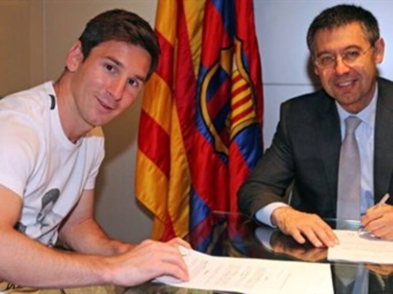 'Leo Messi está feliz; me lo ha dicho su padre': Bartomeu