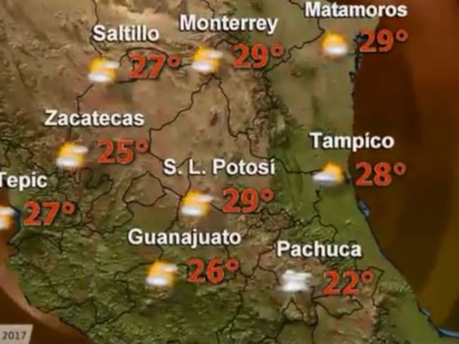 Se prevén ambientes templados en la mayor parte del país