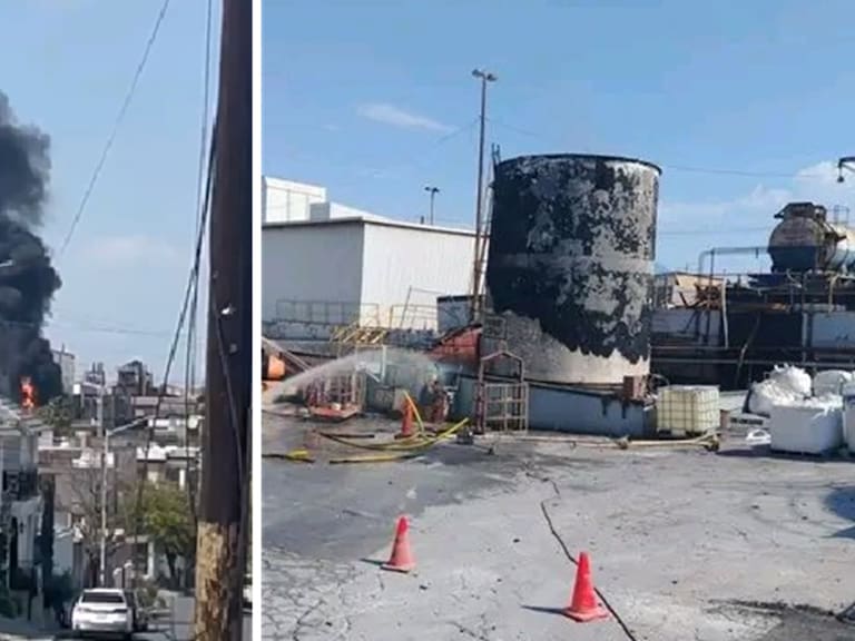 Incendio por ácido clorhídrico deja zona afectada, Profepa llama a la empresa a reparar el daño.