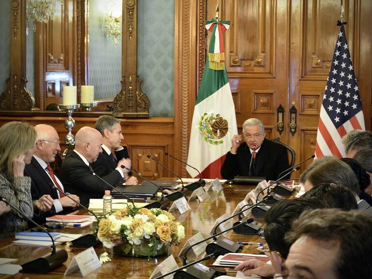 La comitiva de seguridad de EU sostuvo un encuentro con AMLO y funcionarios de México