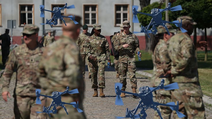 Estados Unidos crea una fuerza multinacional de drones de ataque en plena guerra con Irán: ¿qué se sabe?