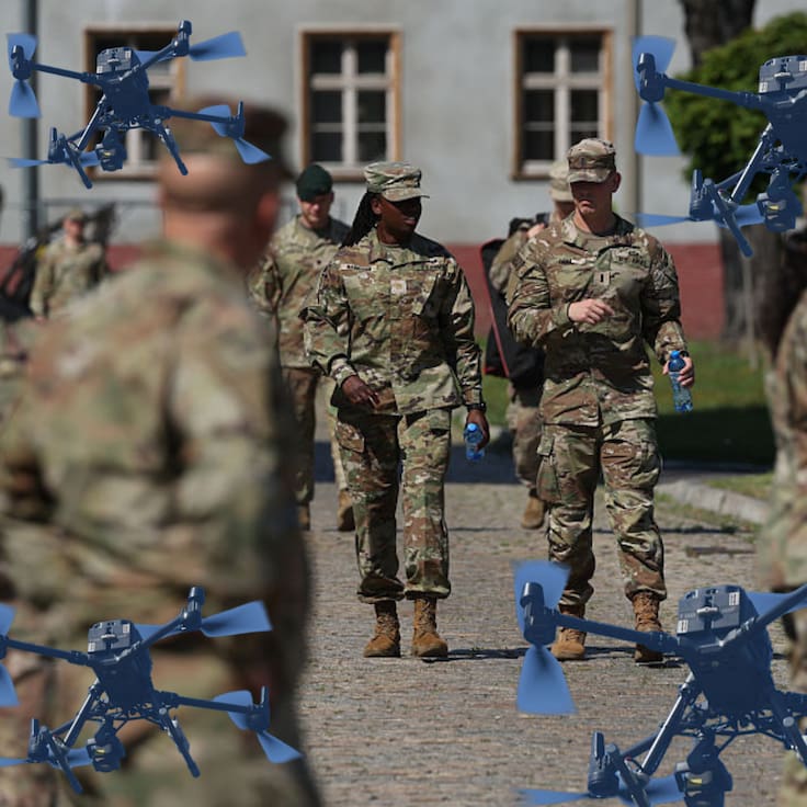 Estados Unidos crea una fuerza multinacional de drones de ataque en plena guerra con Irán: ¿qué se sabe?