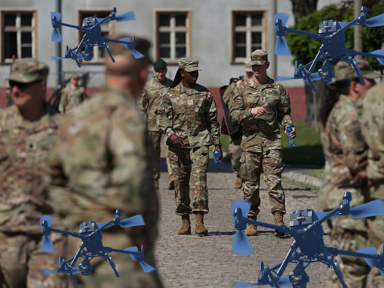 Mx - Estados Unidos crea primeras fuerzas con drones