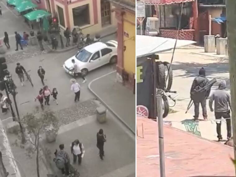 Violencia y pánico en San Cristóbal de las Casas, Chiapas, tras asesinato de indígena tzotzil, líder de artesanos.