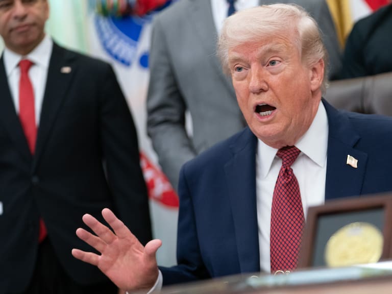 Mx - Trump frena diálogo con Irán y cancela visita a Pakistán (Photo by Allison Robbert/For The Washington Post via Getty Images)