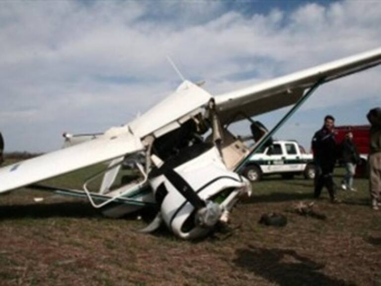 Cae avioneta en Tizayuca