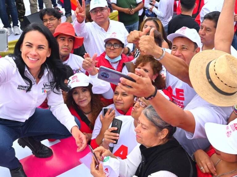 Del Moral puntualizó que los mexiquenses tienen mucha candidata