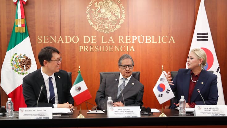 México y Corea fortalecen cooperación durante reunión en el Senado