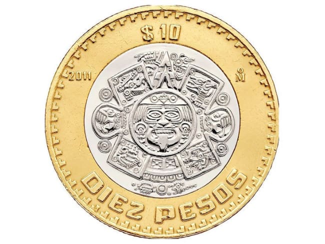 La nueva moneda de 10 pesos estrena materiales: así se ve y estos son sus cambios