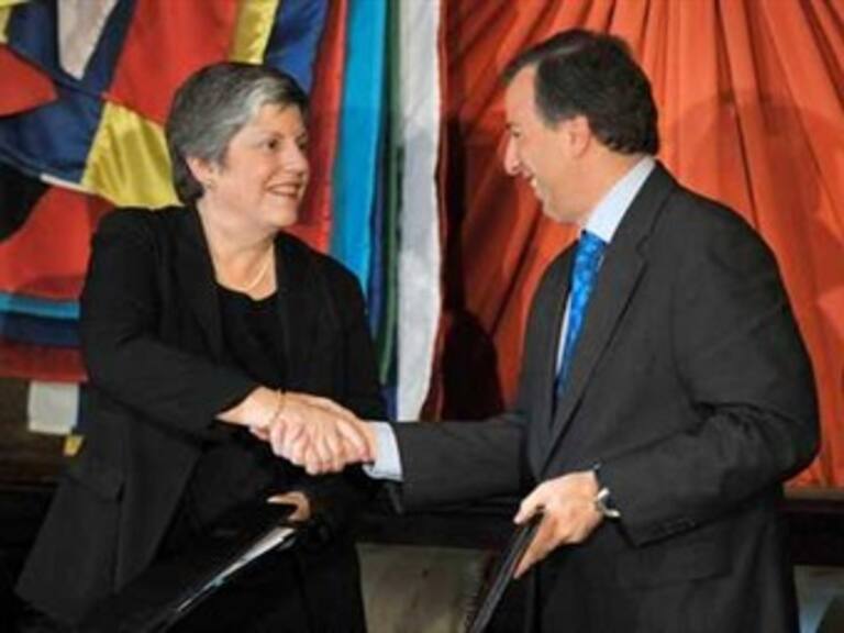 Confirma canciller Meade reunión con Janet Napolitano