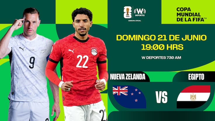 Egipto vs Nueva Zelanda EN VIVO: previa, posibles alineaciones y dónde ver la fecha 2 del Mundial 2026