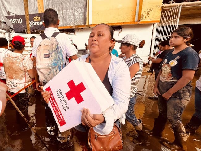 Centros de acopio en Veracruz: Lista de artículos que pide la Cruz Roja para apoyar a damnificados por inundaciones