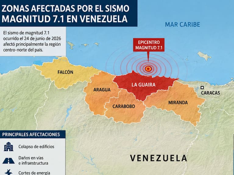La Guaira concentra los mayores daños tras el sismo de magnitud 7.1. IA