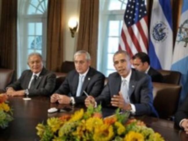 Recibe Obama a sus homólogos de Guatemala, Honduras y El Salvador