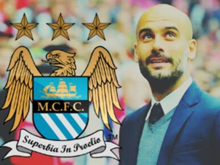 Pep Guardiola será técnico de Manchester City