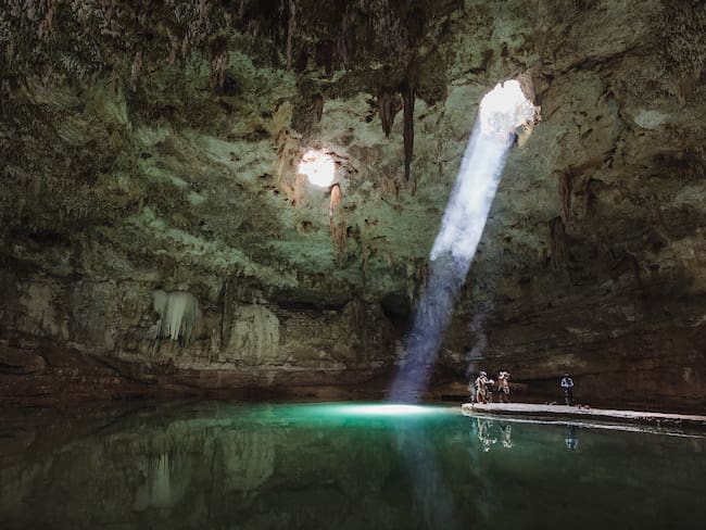 Hallan sin vida a buzo argentino desaparecido en cenote de Yucatán