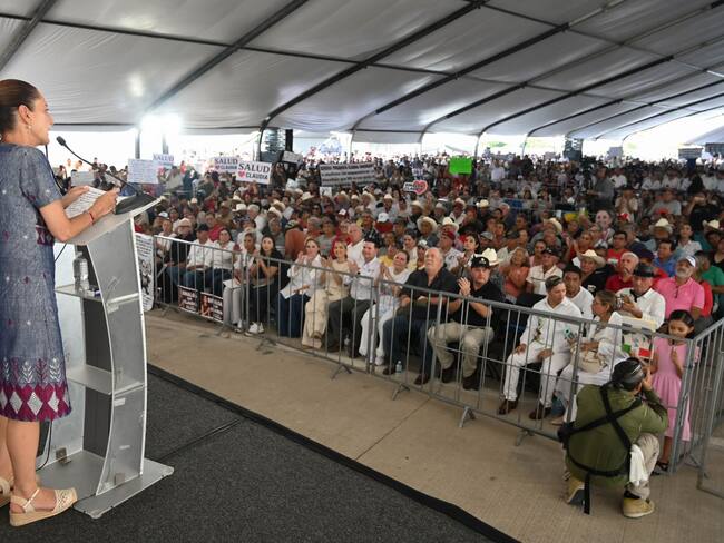 En seguridad, “vamos a seguir apoyando al pueblo de Sinaloa”: Sheinbaum