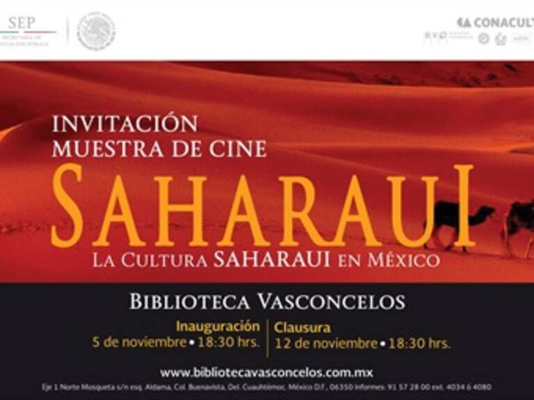 La cultura Saharaui en la Biblioteca Vasconcelos
