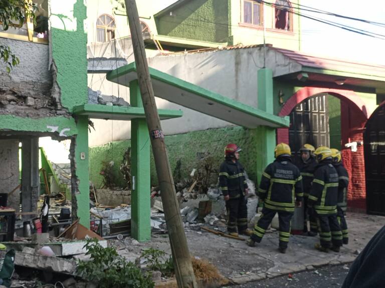 Explosión en Neza deja 5 personas lesionadas y varias viviendas afectadas