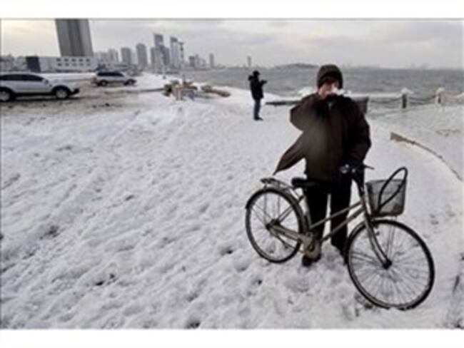 Afectan heladas a casi cuatro millones de personas en China